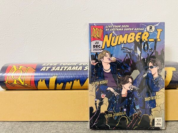 Number_i LIVE TOUR 2024No.1 Blu-ray 初回生産限定盤 特典ポスター