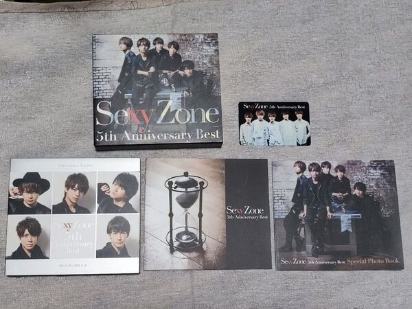 Sexy Zone 5th Anniversary Best 3枚組(CD2枚+DVD1枚)