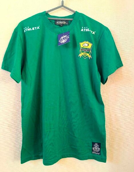 ATHLETA デウソン神戸 グリーン Tシャツ Mサイズ ユニフォーム 移動着