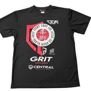 GRIT×LTDR JIUJITSU SAMURAI DRY TEE BK