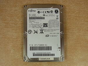 ^B/457* Fujitsu FUJITSU*2.5 -inch HDD( hard disk )*120GB SATA150 5400rpm*MHW2120BH* secondhand goods 