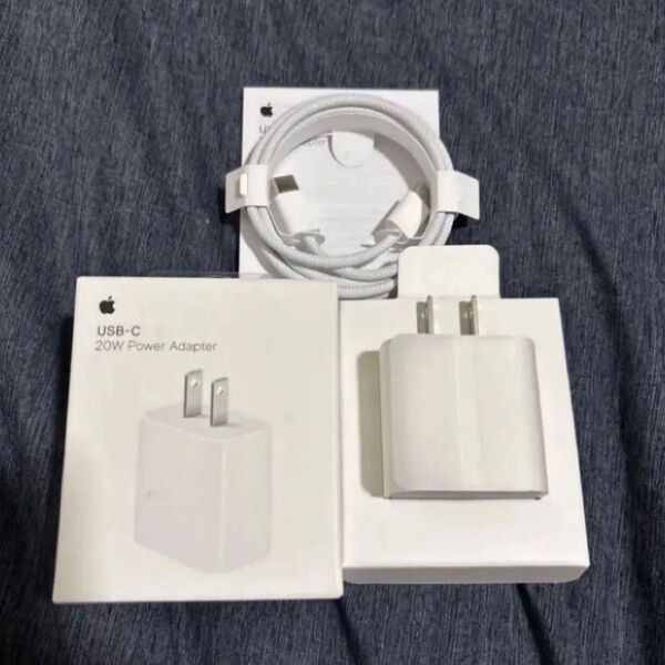 未使用 iPad 付属品 アップル 純正 Apple USB-C 電源アダプタ A2305 20W 充電ケーブル付き