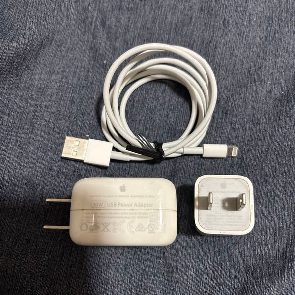 Apple 純正 USB-A 充電アダプタ ケーブルセット 10W 5W