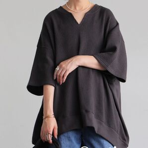 antiqua トップス 半袖カットソー プルオーバー