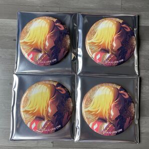 プロセカ 18C グリッター 缶バッジ 鏡音リン ニーゴ 4個セット