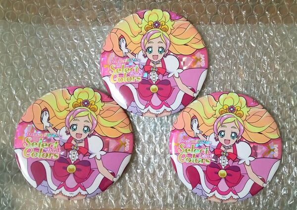 プリキュア セレクトカラー 缶バッジ キュアフローラ 3個