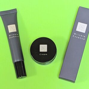 N オーガニック N organic vie リンクルパックエッセンス15g (中古品)&エンリッチリフトクリーム10g(未使用)
