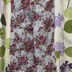 レストローズ 花柄ワンピース ノースリーブ Mサイズ フラワー