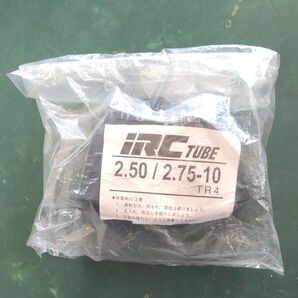 IRC 2.50/2.75-10 TR4 モーターサイクル(オートバイ)用チューブ新品未使用品