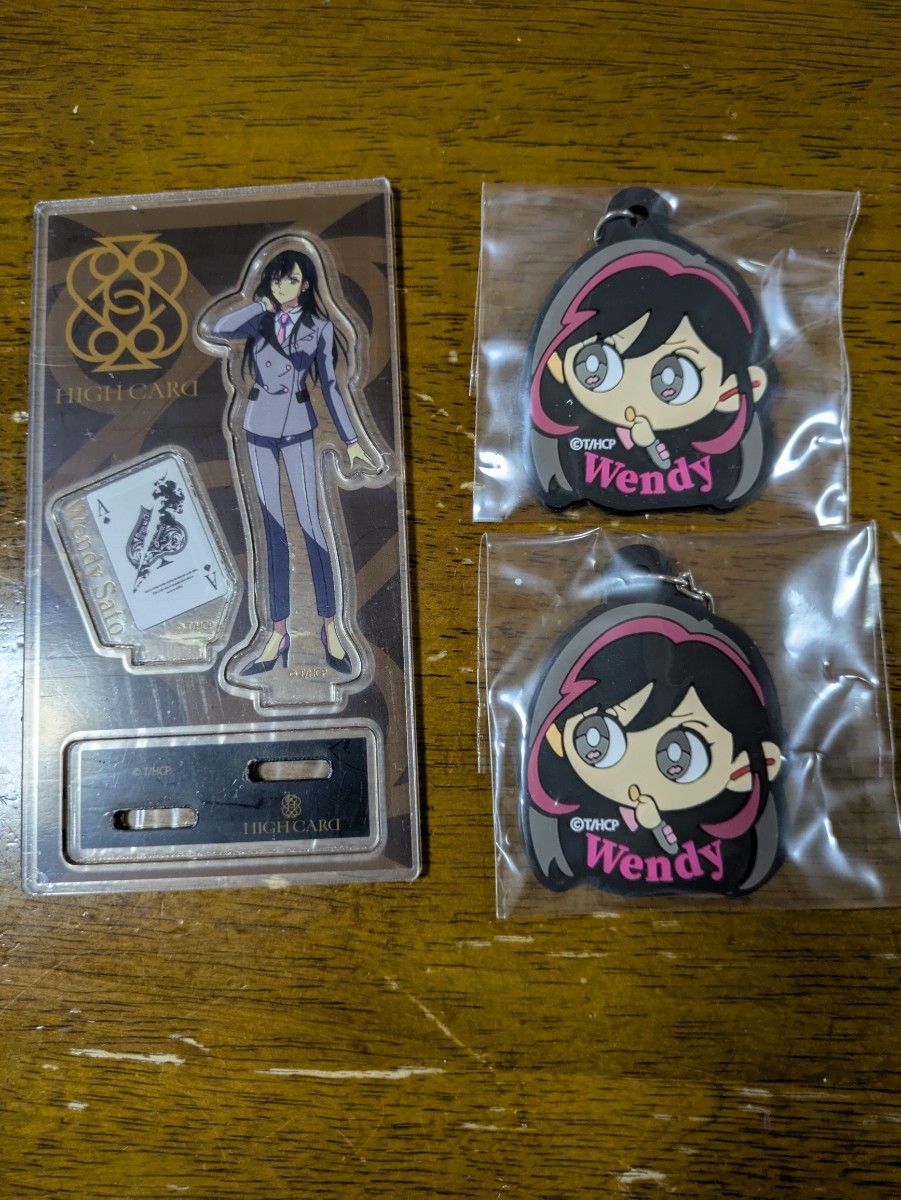 HIGH CARD ウェンディ Seria セリア アクリルスタンド ラバーストラップ