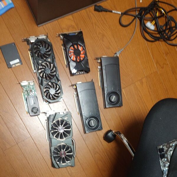 グラフィックボード GPU まとめ売り ジャンク品 7個セット