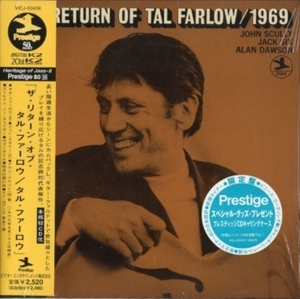 ■□Tal Farlowタル・ファーロウThe Return of Tal Farlow: 1969(紙ジャケ)□■