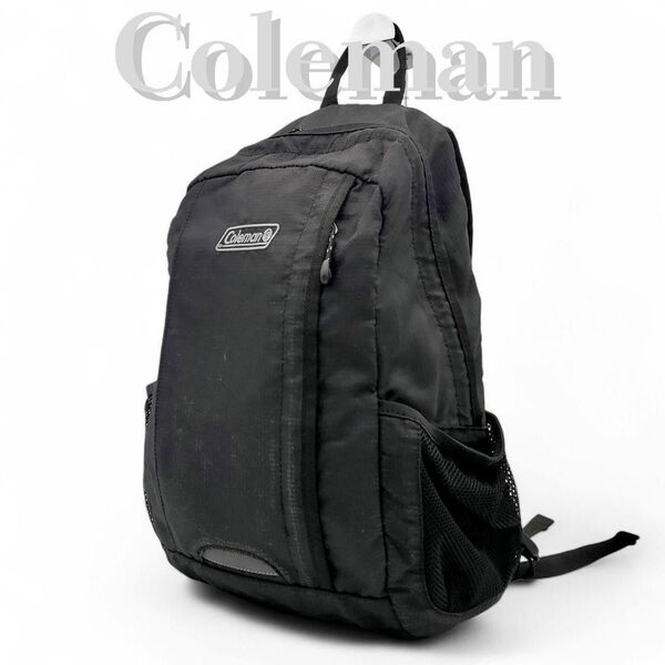 Coleman コールマン リュック バックパック A4可 軽量 通勤通学 黒