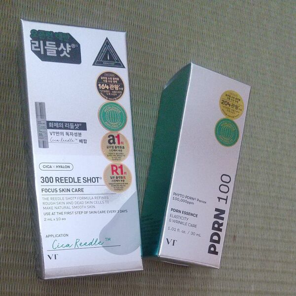 VT COSMETICS PDRN エッセンス 100 30ml リードルショット300 2ml×10包