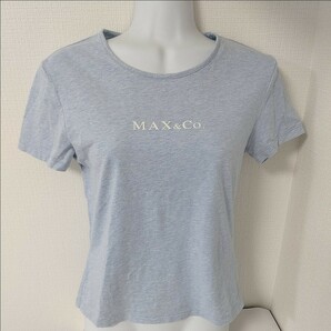 週末値下げ！MAX＆Co. マックスアンドコー　水色　Sサイズ 半袖　Tシャツ　ブルー