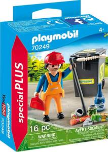 即決！新品 PLAYMOBIL 70249 道路清掃 プレイモービル スペシャルプラス 