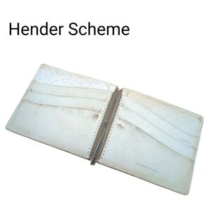 エンダースキーマ Hender Scheme マネークリップ 財布