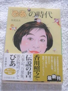 ★未使用 新品 『ぴあ』の時代 小学館文庫 掛尾良夫 映画 まんが ぴあ 絵 美術 文学 小説 エンターテインメント テレビ