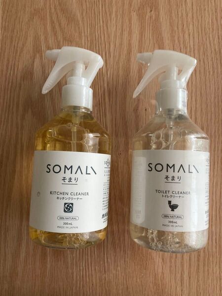 SOMALI キッチンクリーナー & トイレクリーナー 300ml木村石鹸