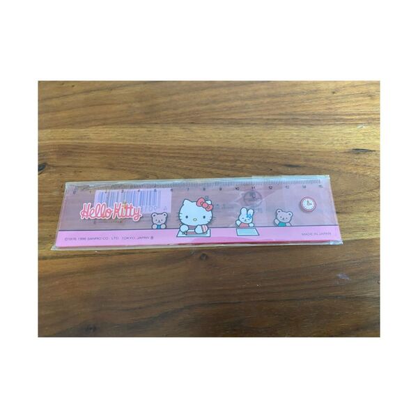 ハローキティ サンリオ 平成レトロ 昭和レトロ グッズ Sanrio レトロキティ 文房具 定規 新品未開封