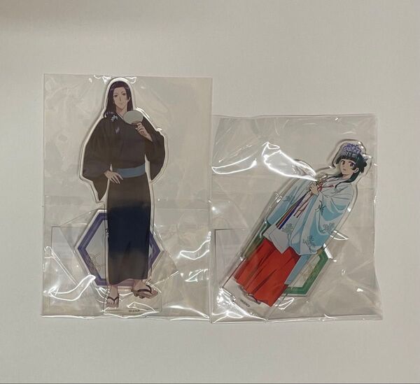 神田明神 薬屋のひとりごと アクリルスタンド アクスタ 壬氏 猫猫 2点セット