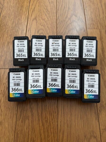 Canon キャノン純正 空インクカートリッジBC-365XL BC-366XL 10個セット まとめ売り