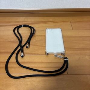 i phone 12・PRO クリアケース ショルダーストラップ付き