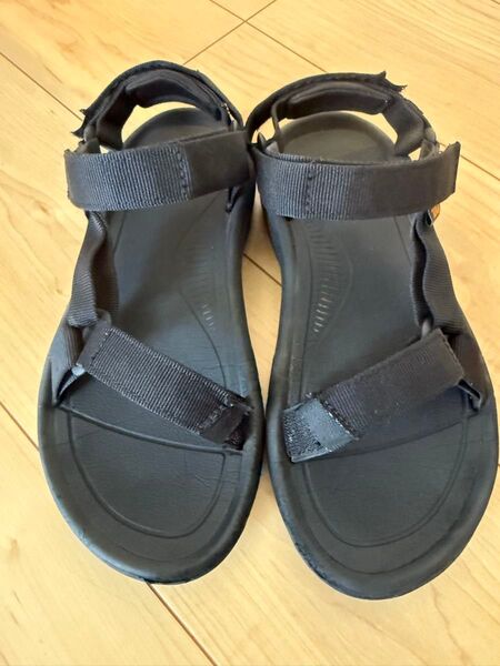 Teva ハリケ-ン ブラック スポーツサンダル 23cm テバ Teva 黒 ブラック