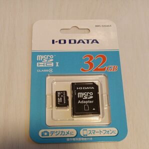 I-O DATA microSDカード 32GB BMS-32G4AA 新品未開封