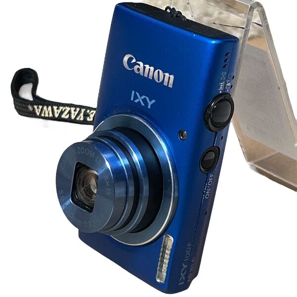 美品 Canon キャノン IXY 100F ブルー 充電器 電池付き 動作好調 コンパクトデジタルカメラ イクシー