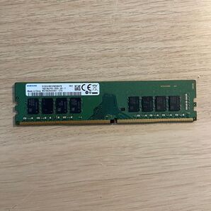 【動作不良】Samsung DDR4 2666 16GB 一枚