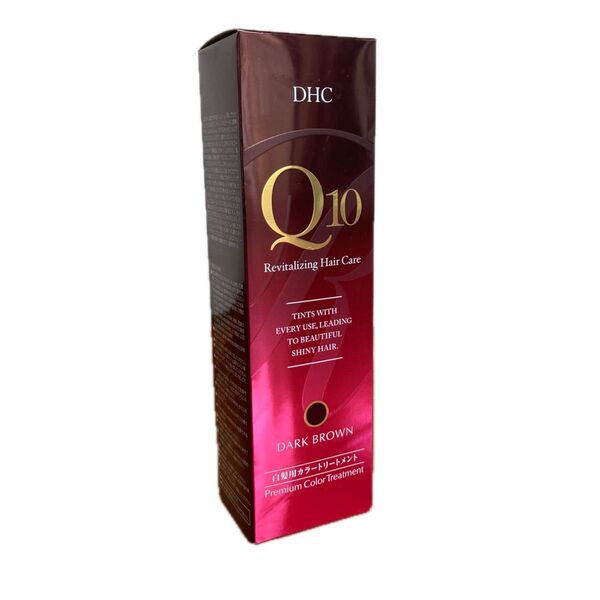 新品同様未開封品 DHC Q10 Revitalizing Hair Care ダークブラウン