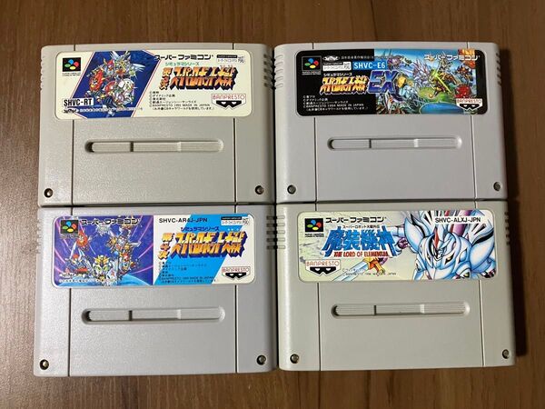 第3次スーパーロボット大戦 第4次スーパーロボット大戦 スーパーロボット大戦EX スーパーロボット大戦外伝 魔装機神 メンテ済み