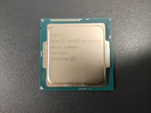 【動作品】Intel Xeon E3-1275V3 SR14S 3.50GHz【i7相当】