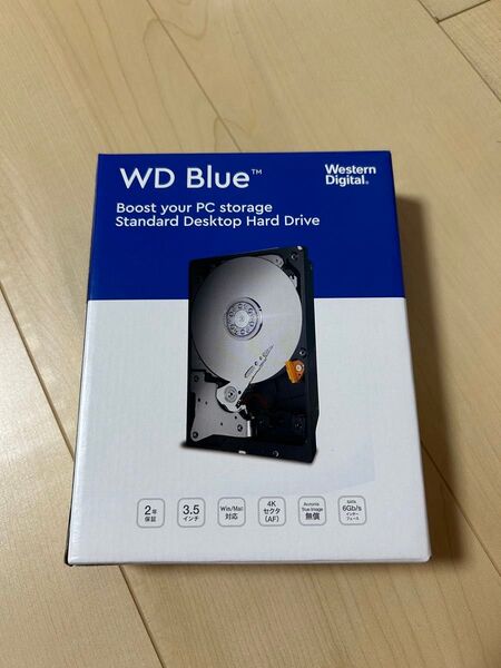 新品 WESTERN DIGITAL 3.5インチHDD 8TB WD80EAAZ WD BLUE