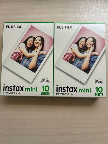 未開封★instax mini★チェキフィルム10枚入★2個セット
