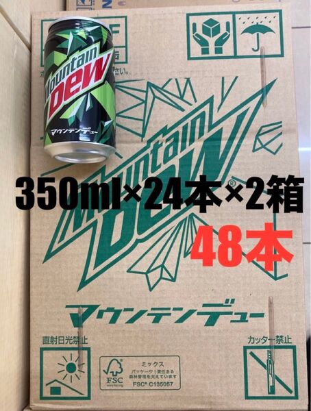 ☆送料込☆マウンテンデュー 350ml×24本 2箱