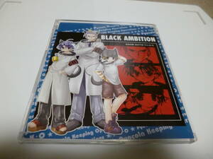 ☆アニメ　鳥海浩輔・鈴木千尋・サエキトモ　シングル「BLACK　AMBITION」非売品ステッカー付