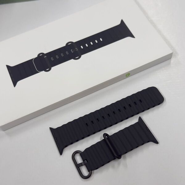 ★美品 Apple Watch ultra2 ブラックオーシャンバンド 49mm アップルウォッチ ウルトラ 純正 378