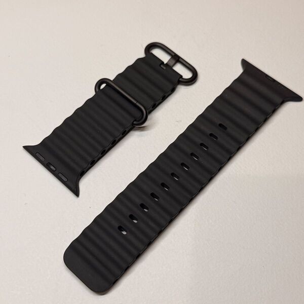 ★美品 Apple Watch ultra2 ブラックオーシャンバンド 49mm アップルウォッチ ウルトラ 純正 362
