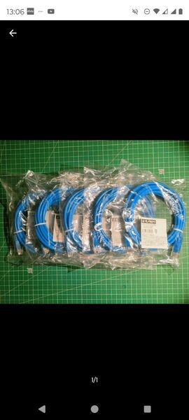 LAN(CAT5e)ケーブル 3m 3本セット 未使用