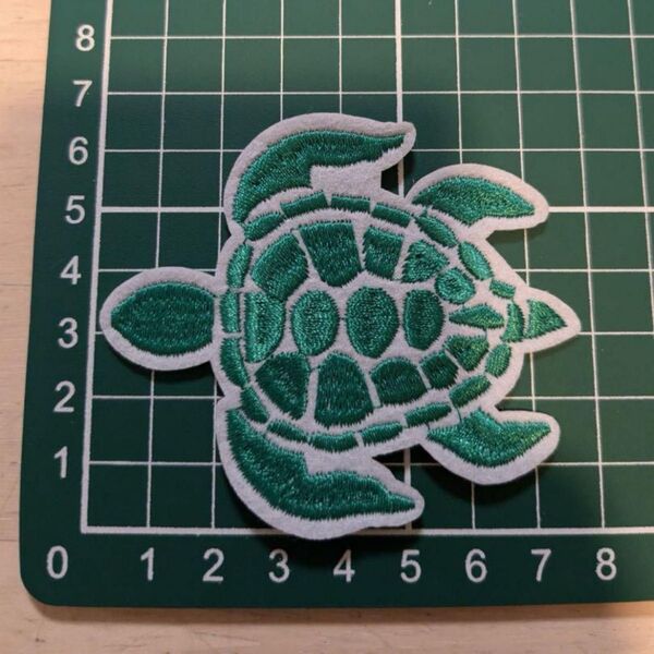 刺繍ワッペン 入園式 アイロンワッペン 刺繍 補修 入学式 1枚 レモン デニム
