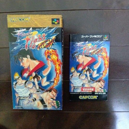 スーパーファミコン SFC CAPCOM ファイナルファイトタフ 箱・説明書付き