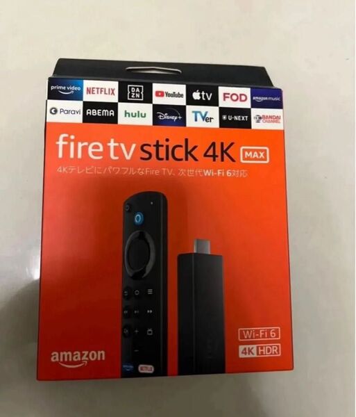 新品未開封 Fire tv stick 4K Max Alexa対応音声認識リモコン付属 (第3世代)