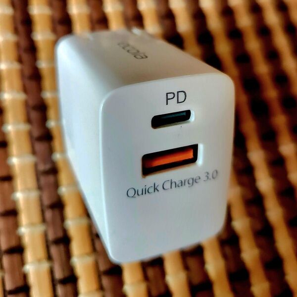 ecola PD + Quick Charge 3.0 充電器 20W QC3 USB充電器