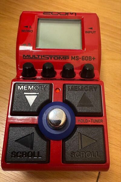 ZOOM MS-60B+ マルチストンプ ベース エフェクター