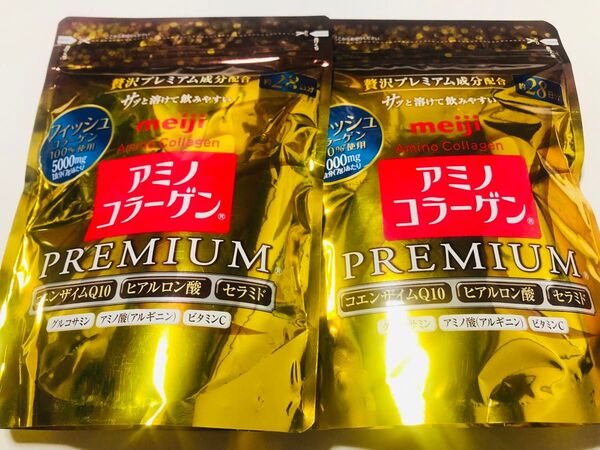 アミノコラーゲン プレミアム パウチタイプ 196g 2袋