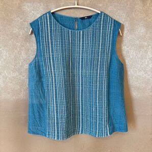 【45R】刺繍ブラウス(サイズ2)