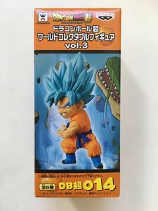 新品★ドラゴンボール超 ワールドコレクタブルフィギュア 超サイヤ人ゴッド超サイヤ人孫悟空 vol.3 014 ワーコレ ドラカプ 一番くじ HG UDM