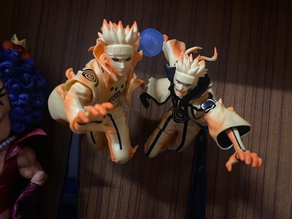 NARUTO-ナルト- 疾風伝 フィギュア うずまきナルト・波風ミナト~GiGOグループのお店限定~(開封済み箱あり)